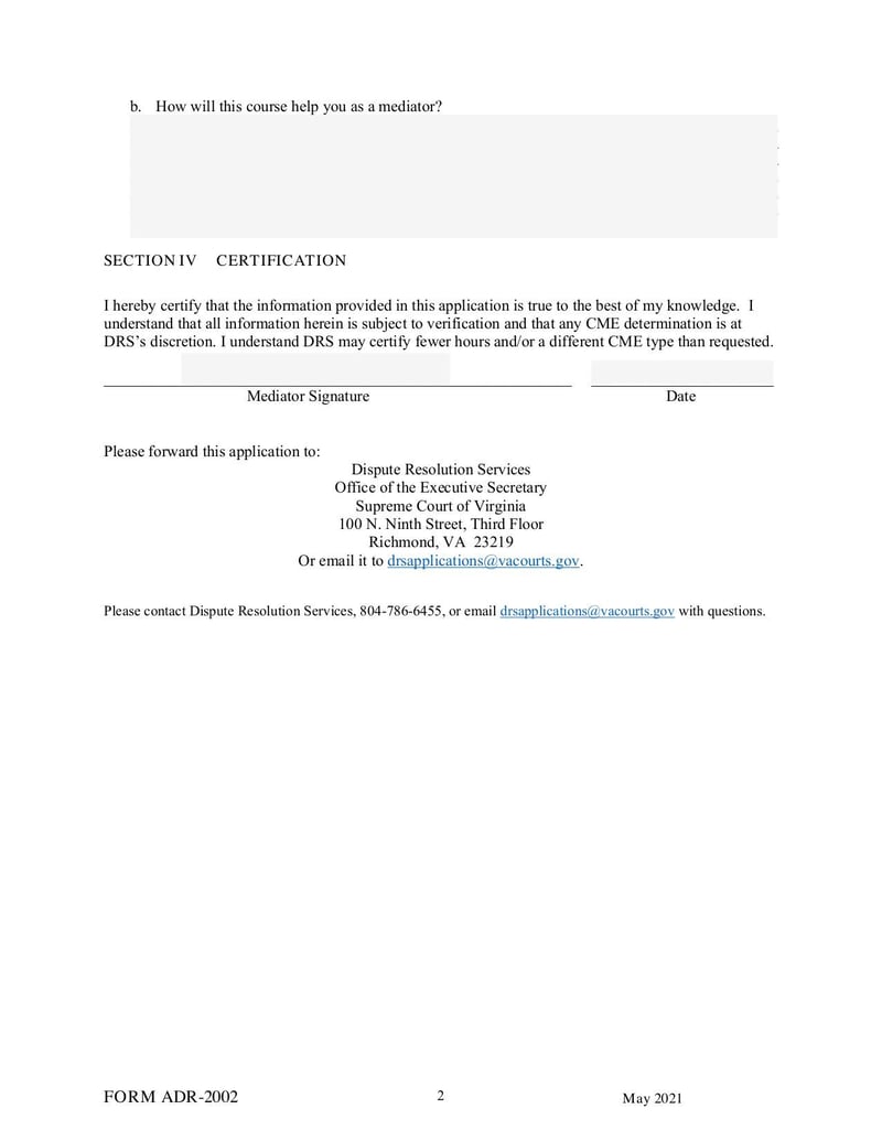 Large thumbnail of ADR Form 2002 - May 2021