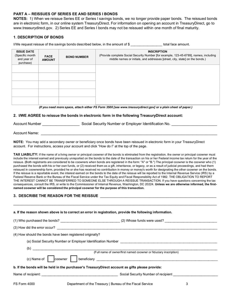 Thumbnail of FS Form 4000 - Nov 2021 - page 2