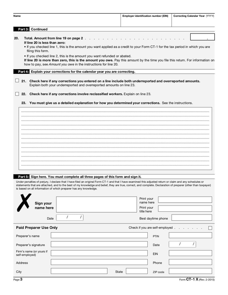 Large thumbnail of Form CT-1 X - Feb 2015