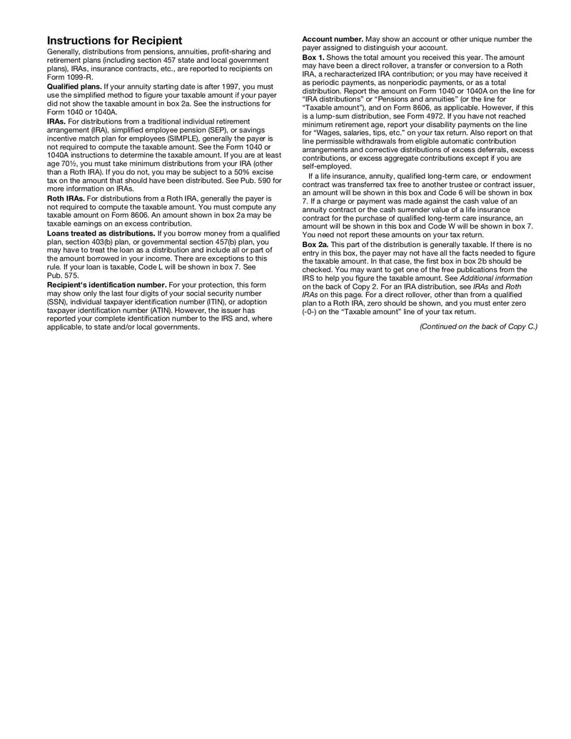 Large thumbnail of Form 1099-R - Sep 2019