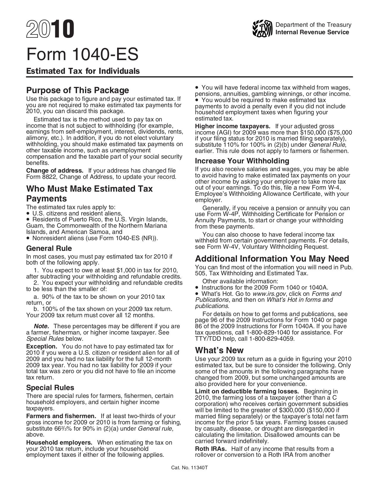 Form 1040-ES | Fill and sign online with Lumin