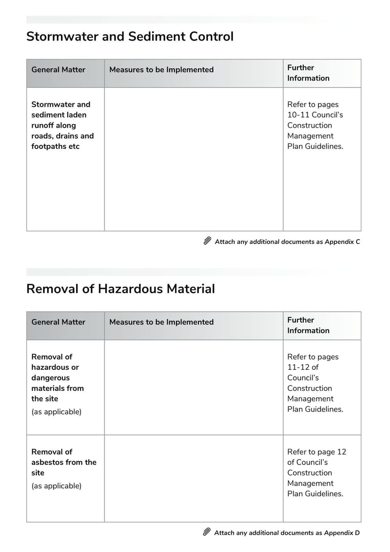 Large thumbnail of Construction Management Plan Template