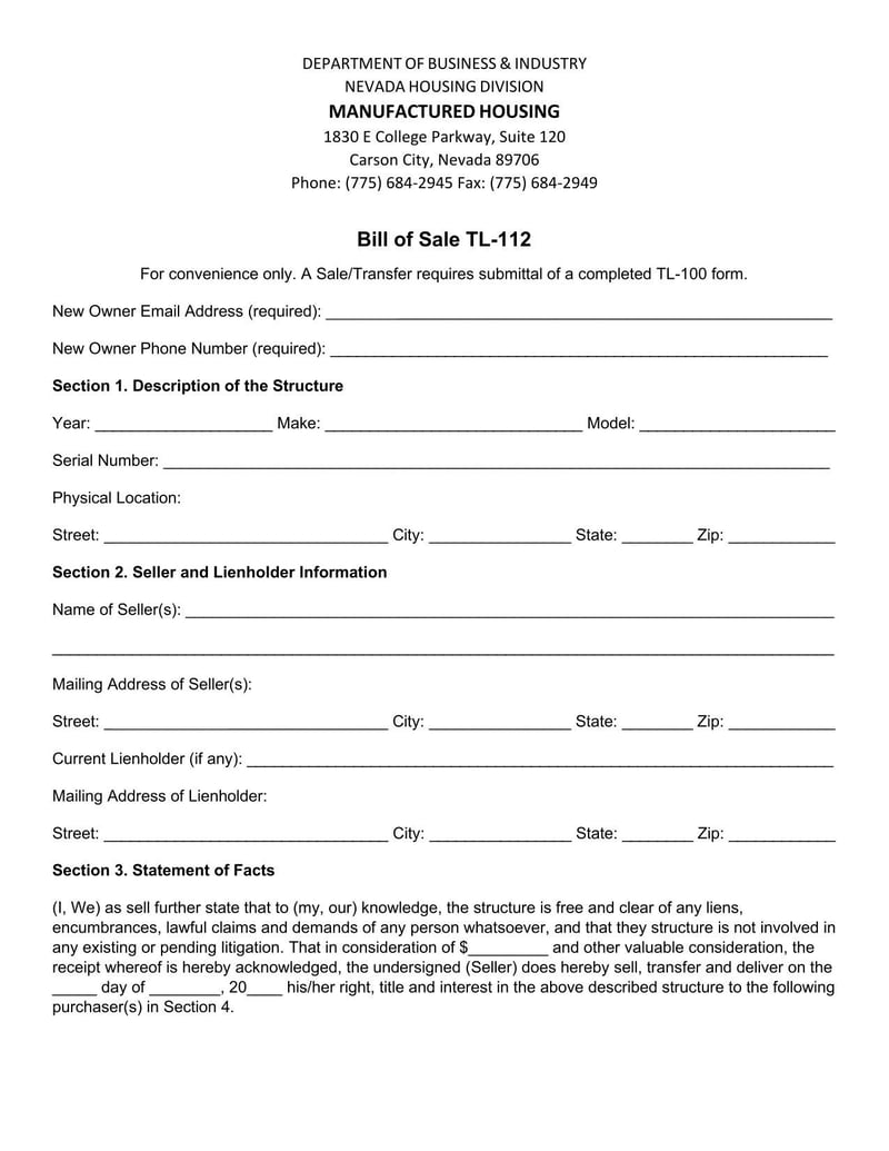 Large thumbnail of Form TL-112