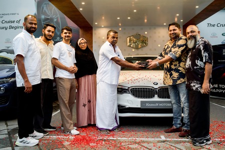 BMW delivered to Mr.SHANAVAS M V