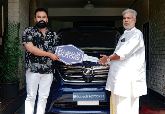 Toyota Vellfire delivered to Mr. Joshy & Family