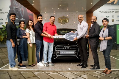 Audi delivered to Mr.SACHIN AND FAMILY