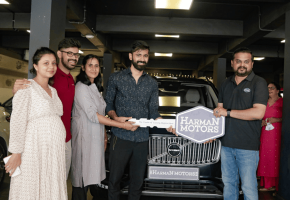Volvo delivered to Mrs. Rachel Manney & Family