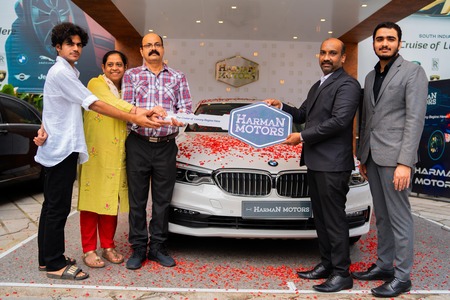 Mr.Thomas P T with their BMW