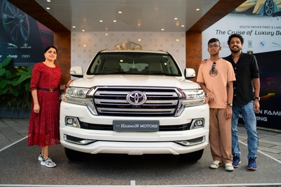 Toyota Land Cruiser delivered to Mr.Rajesh & Family
