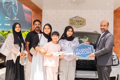 Ms.Shahana with their Mini Cooper Countryman