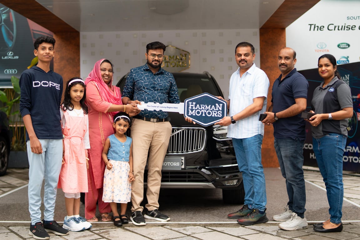 Volvo delivered to Mr.NIYAS S