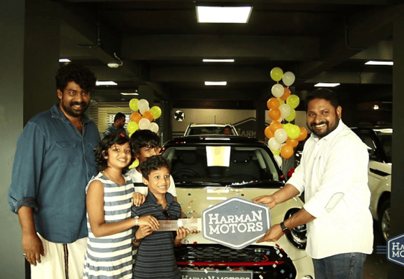 Mini Cooper delivered to Mr. Joju George & Family