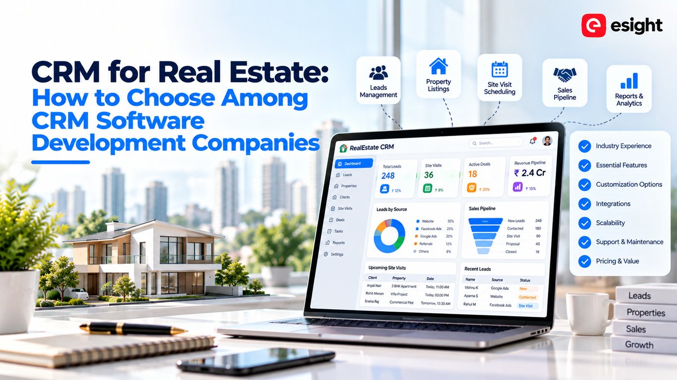 CRM for Real Estate: How to Choose Among CRM Software Development Companies