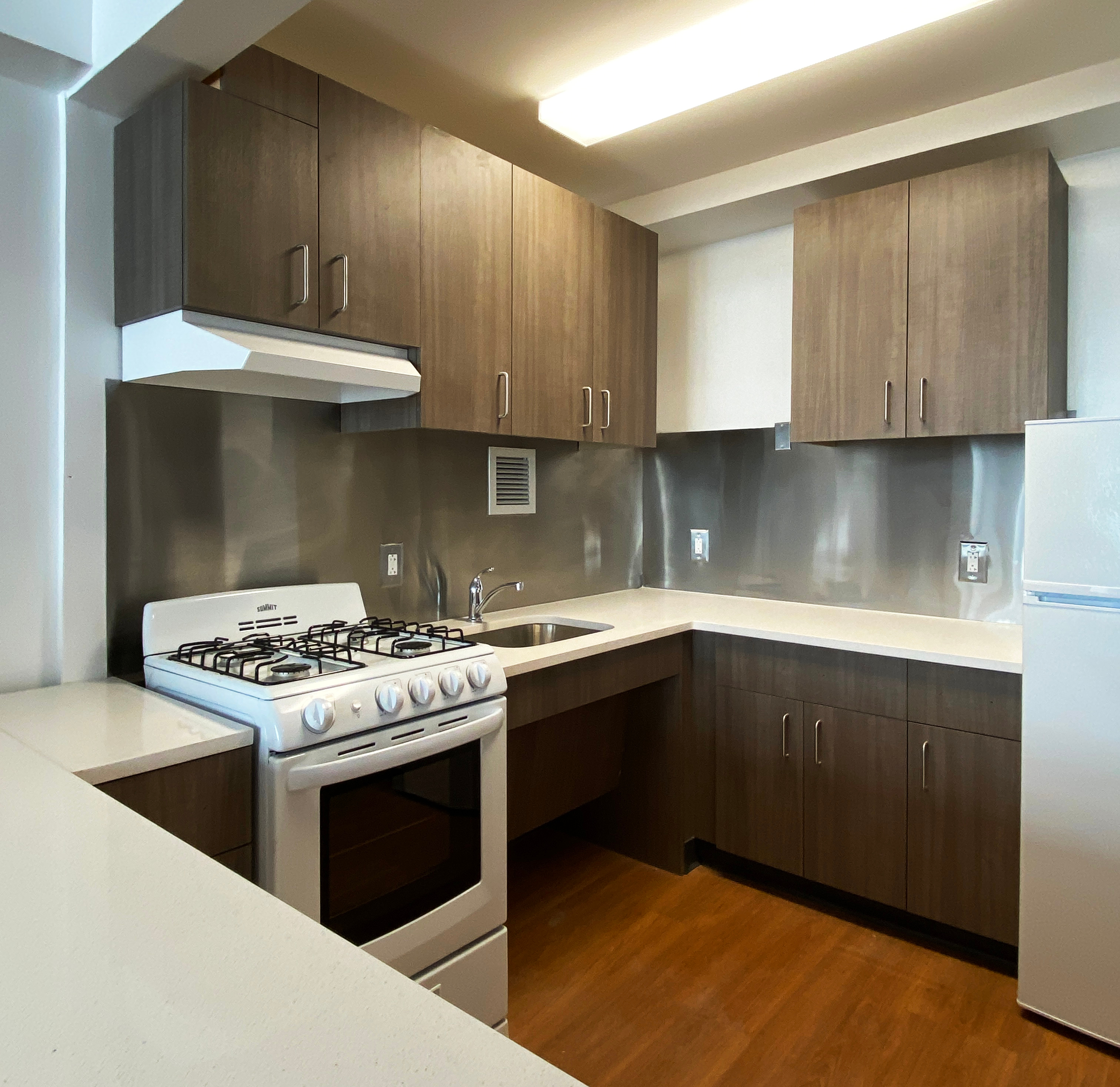 Typical student unit kitchen