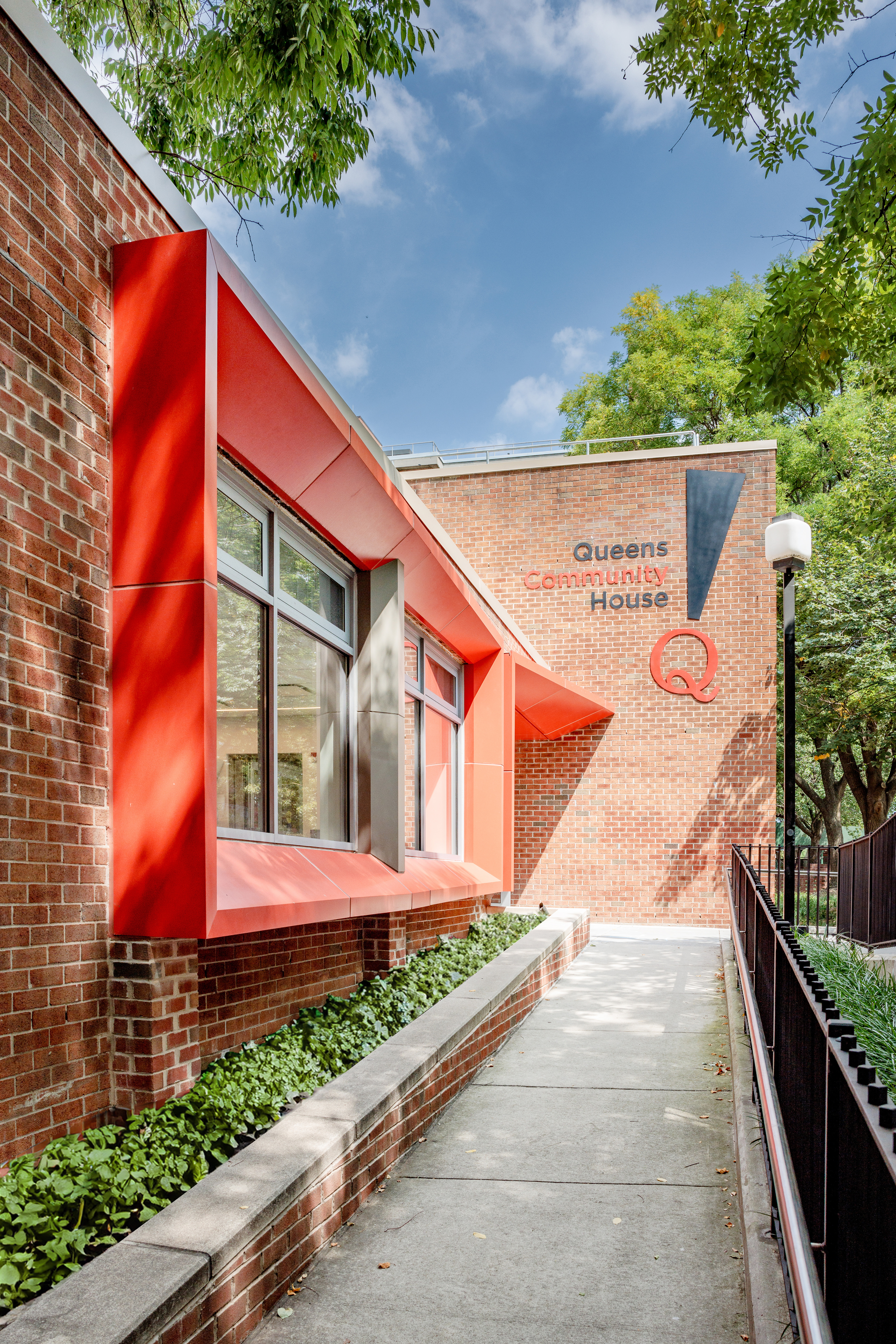 Forest Hills Community Center approach