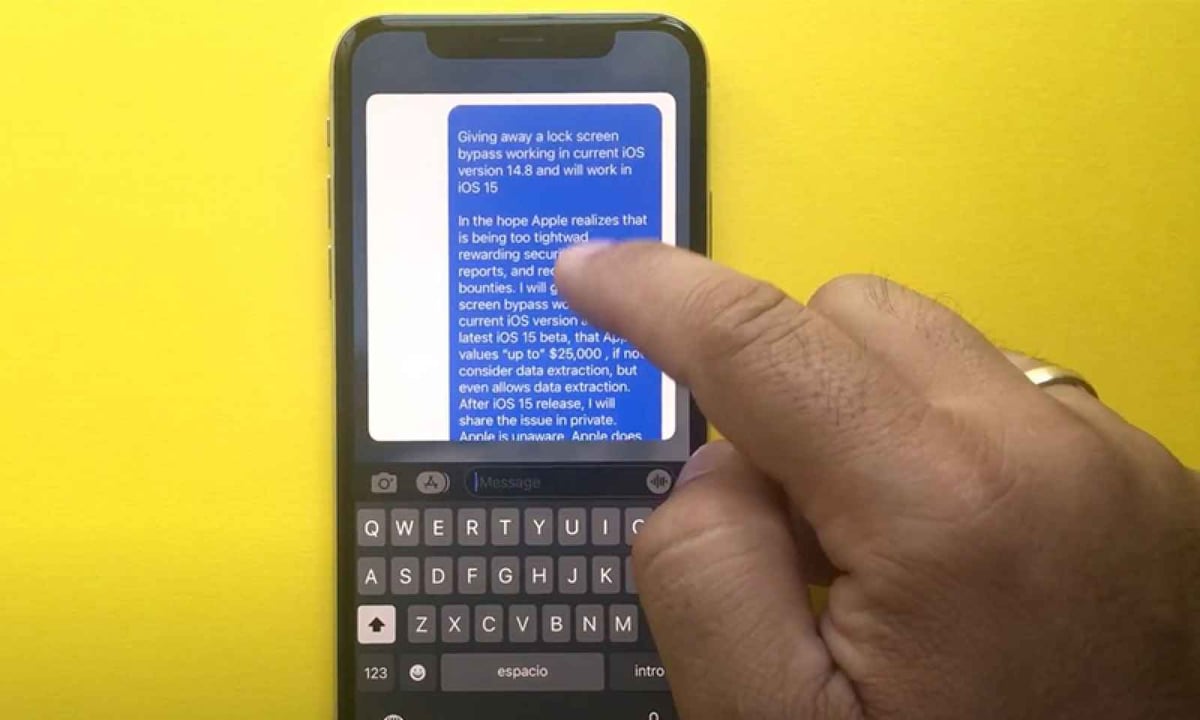 iOS 15'in ilk güvenlik açığı tespit edildi 65 iOS 15'in ilk güvenlik açığı tespit edildi