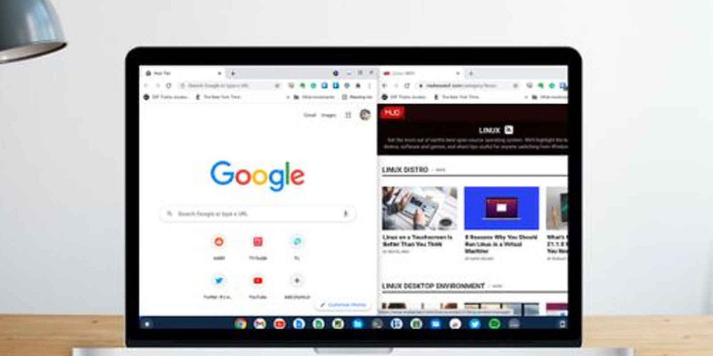 Chromebook'ta Bölünmüş Ekran Nasıl Kullanılır?