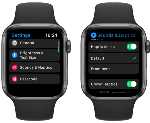 Apple Watch'ta titreşimler nasıl açılır? 66