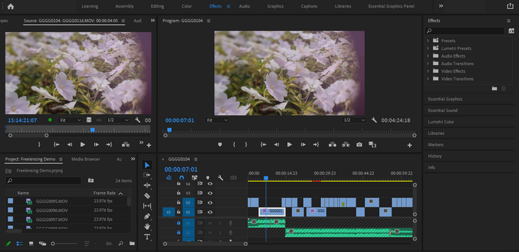 Adobe Premiere Pro'da efektler nasıl kullanılır? 68