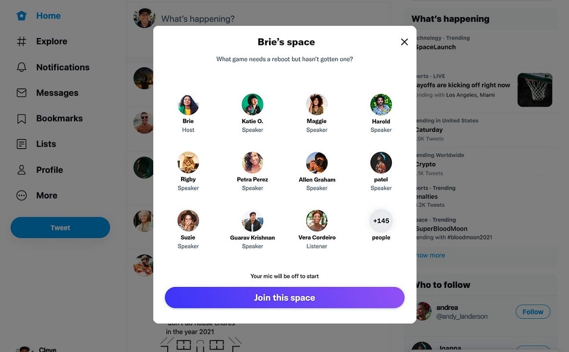 Twitter, Spaces özelliği geliştirilmeye devam ediyor 1 16 1