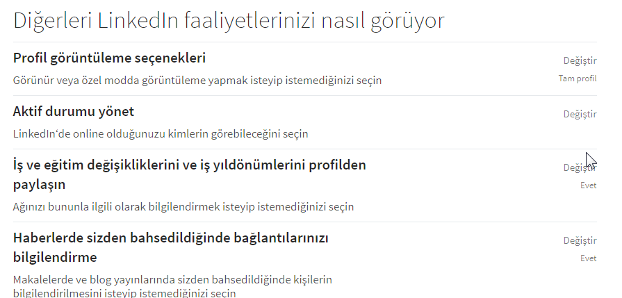 LinkedIn'de profile bakanlar nasıl öğrenilir? 3 2 1 1