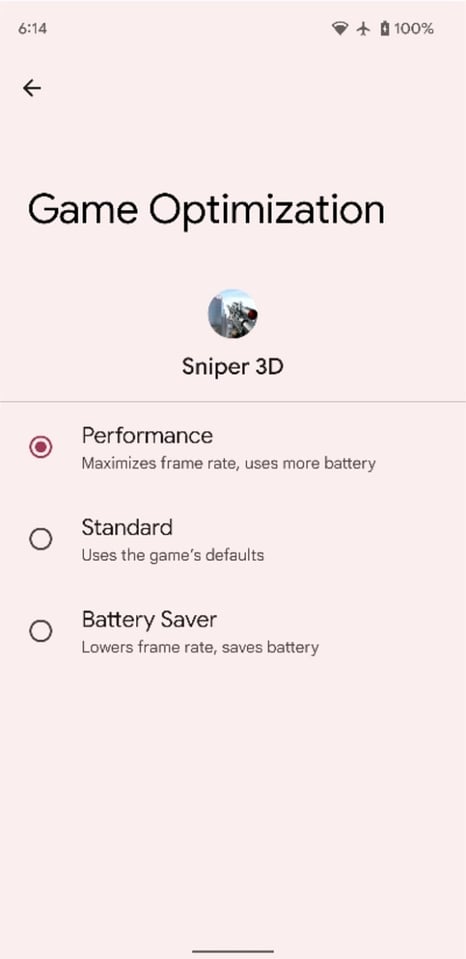 Android 12'nin oyun modunu destekleyen ilk oyunlar çıkıyor 67 Oyunlarda sunulan yeni secenekler