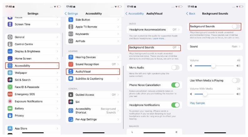 iOS 15'te arka plan sesleri nasıl ayarlanır? 66