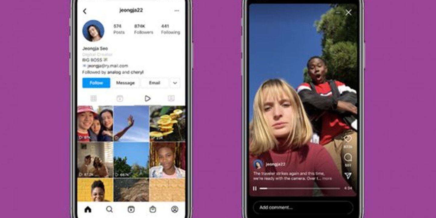 Instagram'da IGTV ve akıştaki videolar bir araya geliyor 1 igtv