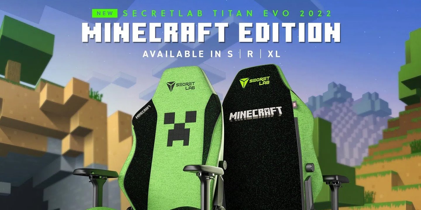 Minecraft'tan esinlenilerek yapılan oyuncu koltuğu piyasaya sunuldu 1 minecraft