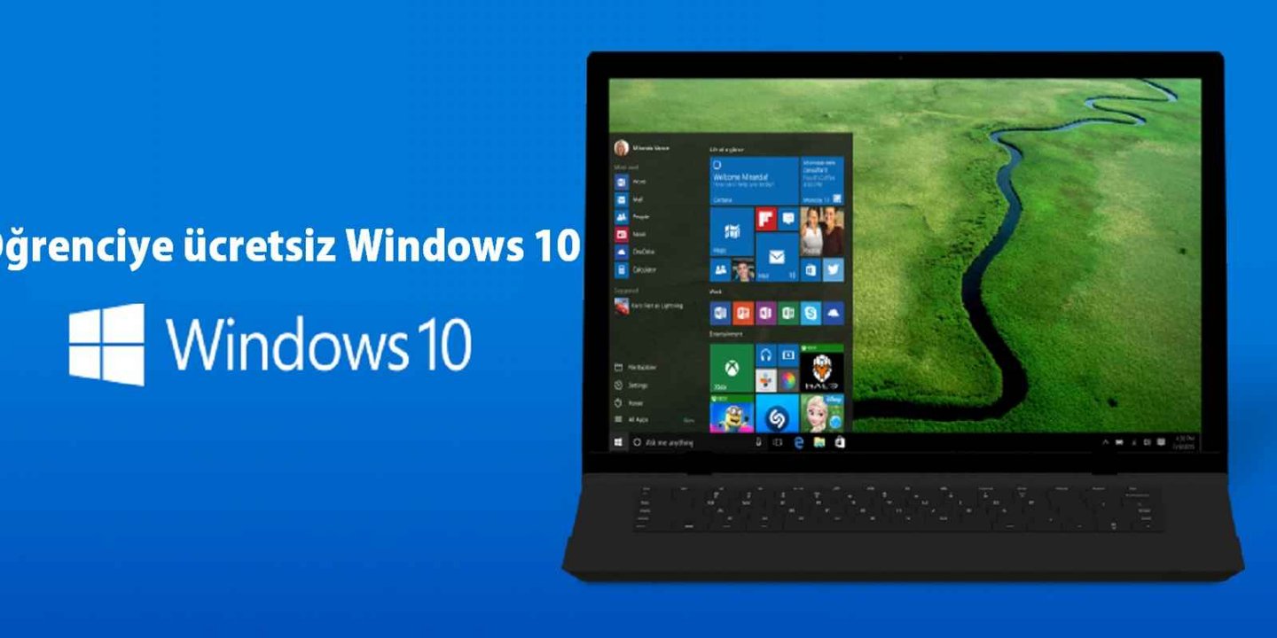 Öğrenciler için ücretsiz Windows 10 nasıl alınır?