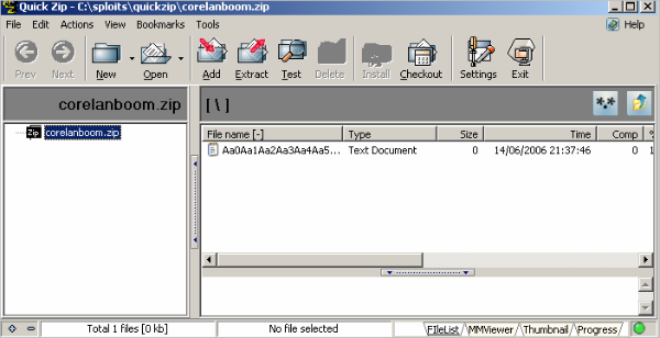 Windows için 10 Ücretsiz Dosya Sıkıştırma Programı 7 quickzip indir