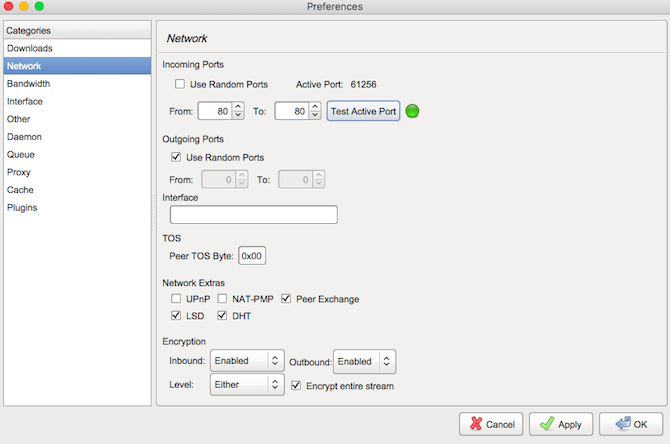 torrent block port