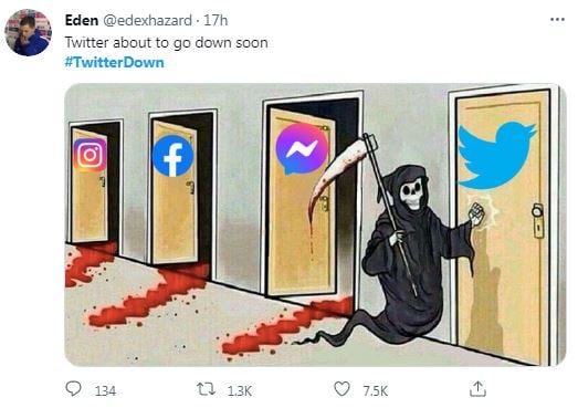 Twitter, anlık çökmeler ile kullanıcıları korkuttu! 2 twitterdown Twitter Search Twitter 22