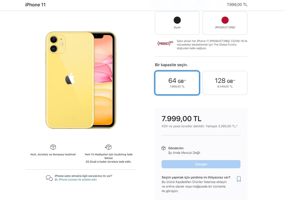 Apple'ın sitesinde tüm satışlar durduruldu 67
