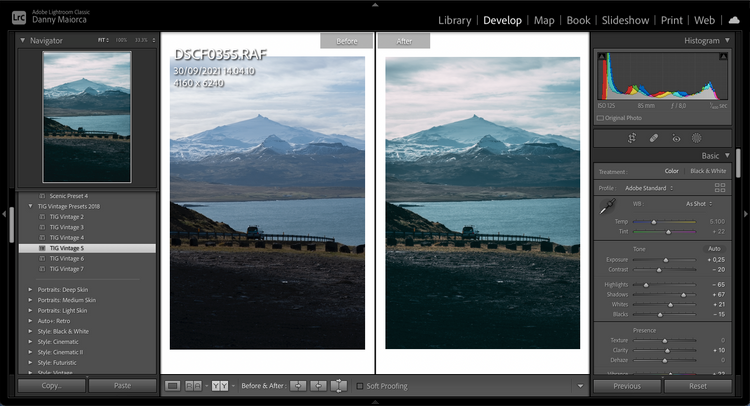 Tüm fotoğrafçıların ihtiyaç duyduğu en iyi Lightroom ön ayarları 68