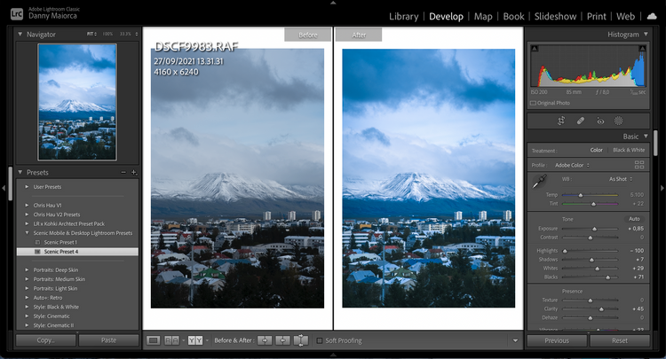 Tüm fotoğrafçıların ihtiyaç duyduğu en iyi Lightroom ön ayarları 70