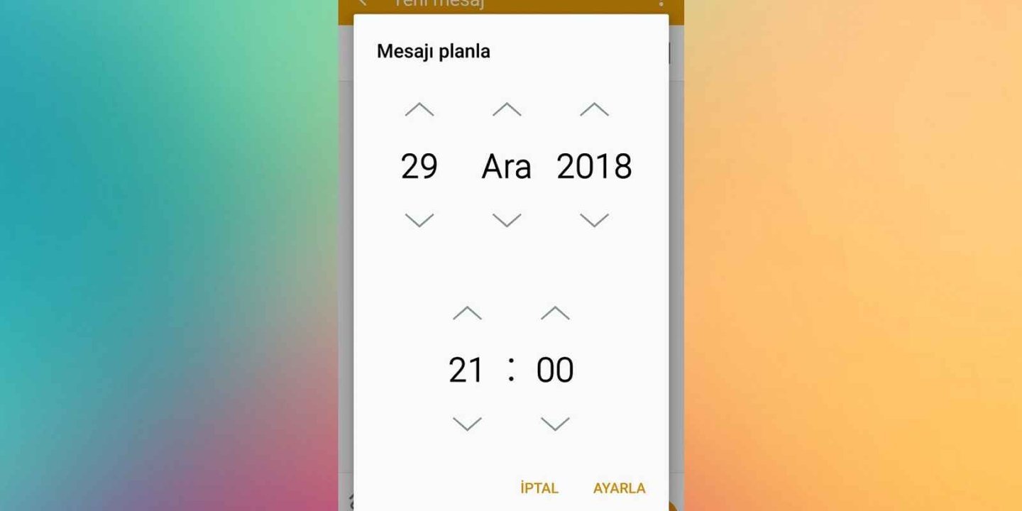 Android'de Planlı Mesaj Nasıl Gönderilir?