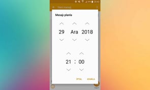 Android'de Planlı Mesaj Nasıl Gönderilir?