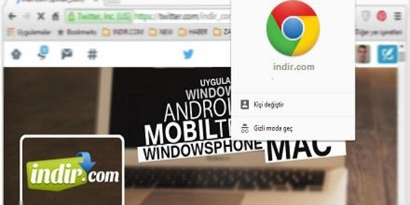 Google Chrome Kullanıcı Menüsü Nasıl Kapatılır?