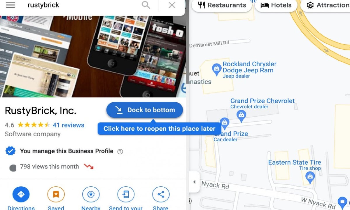 Google Haritalar için masaüstünde yeni testler başladı 65 Google Haritalar