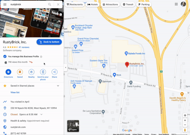 Google Haritalar için masaüstünde yeni testler başladı 67