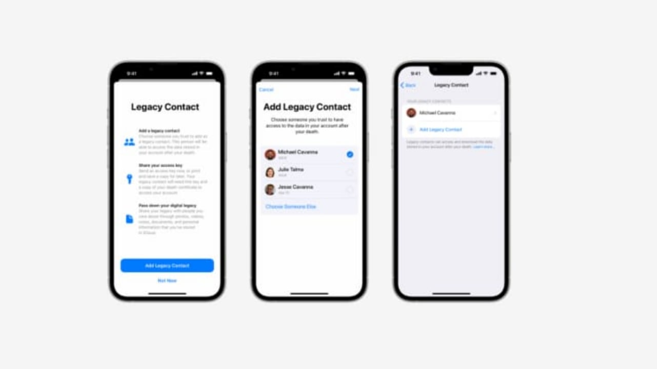 Apple artık öldüğünüzde hesabınıza erişebilecek kişileri belirlemenize izin veriyor 65 Apple artık öldüğünüzde hesabınıza erişebilecek kişileri belirlemenize izin veriyor