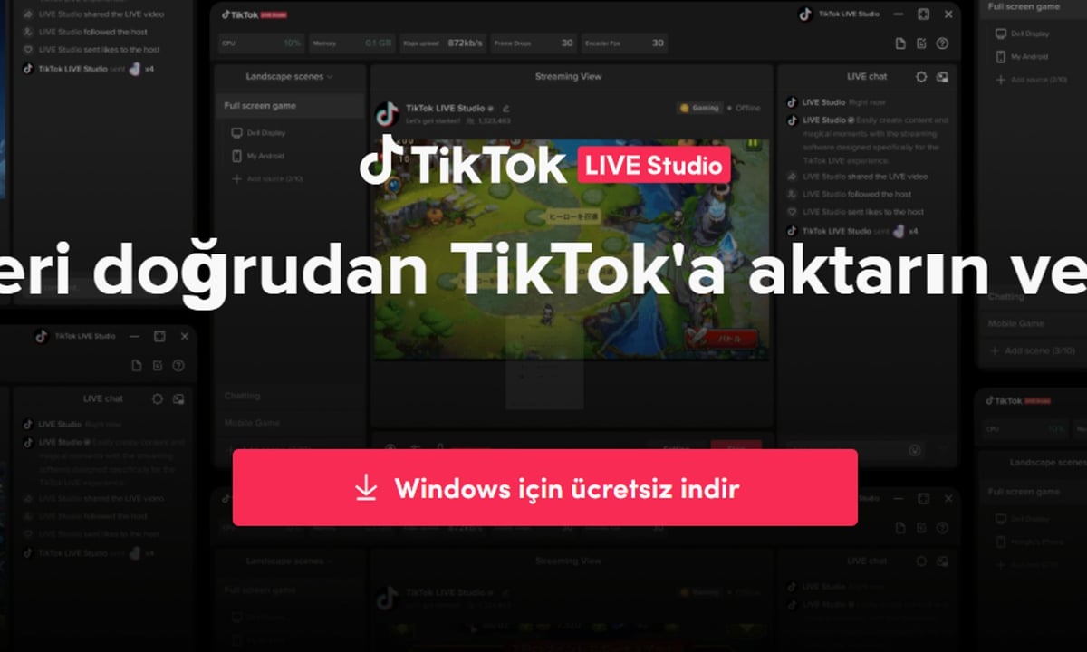 Twitch'e rakip TikTok Live Studio geliyor 65