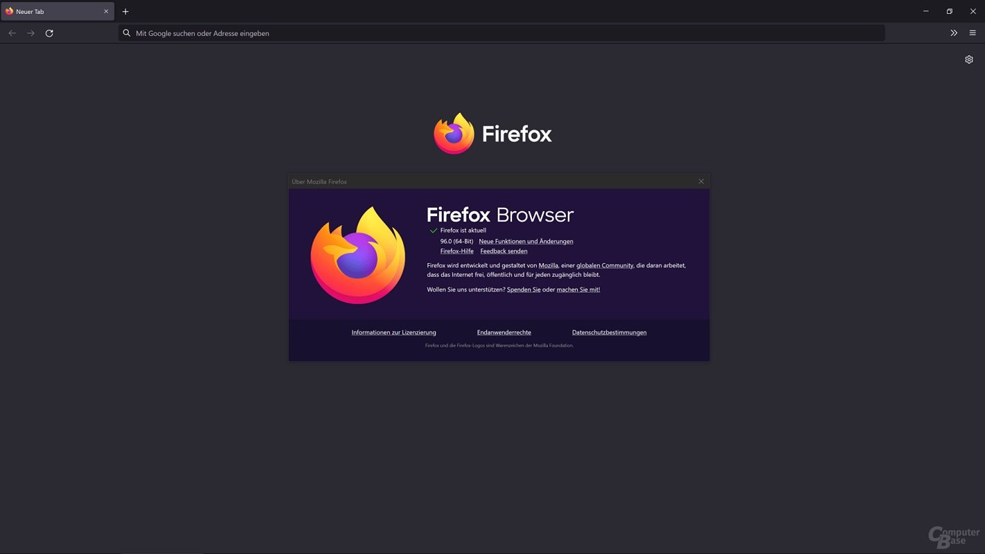 Firefox 96 yepyeni özellikler ile sunuldu 2 13 5