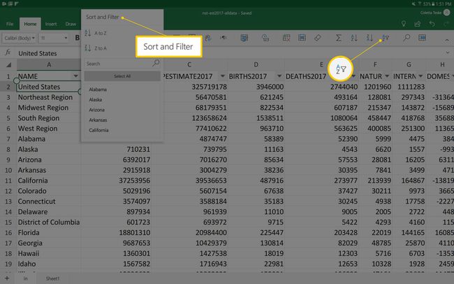 Android için Excel püf noktaları 70