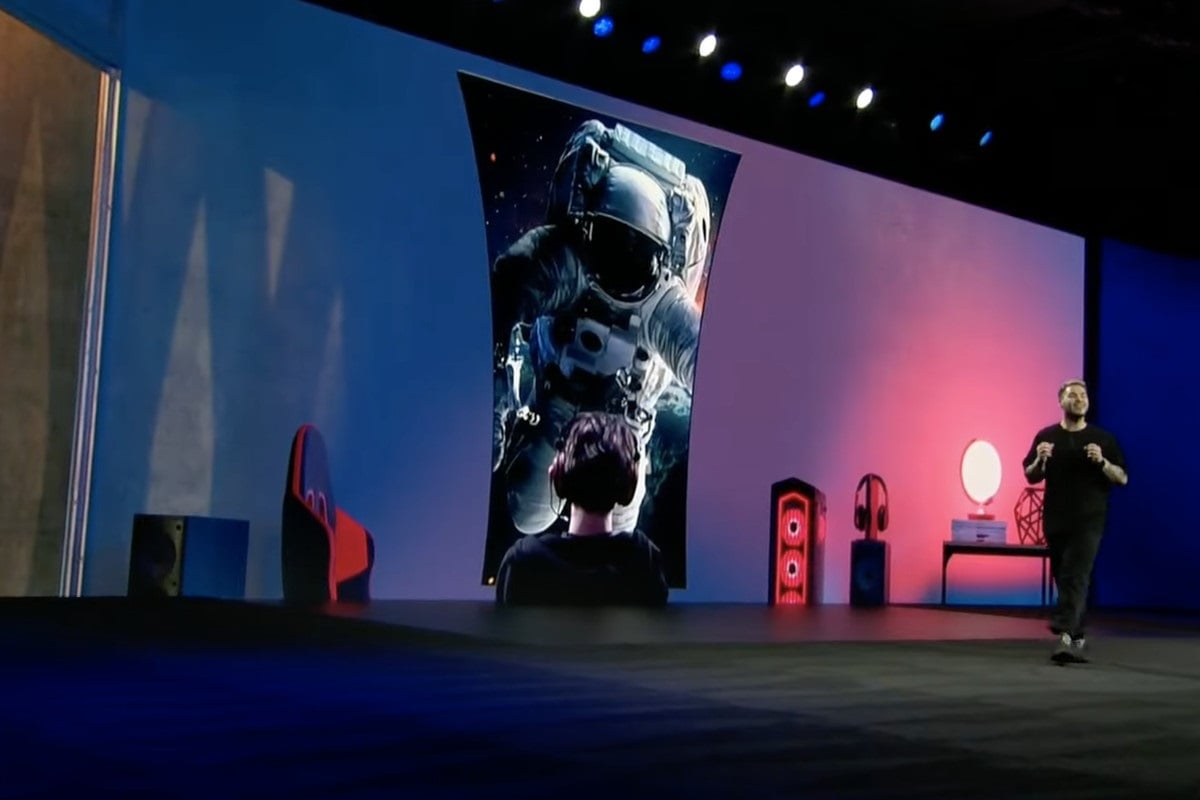 Samsung, oyuncu monitörü Odyssey Ark'ın tanıtımını gerçekleştirdi 2 8 2