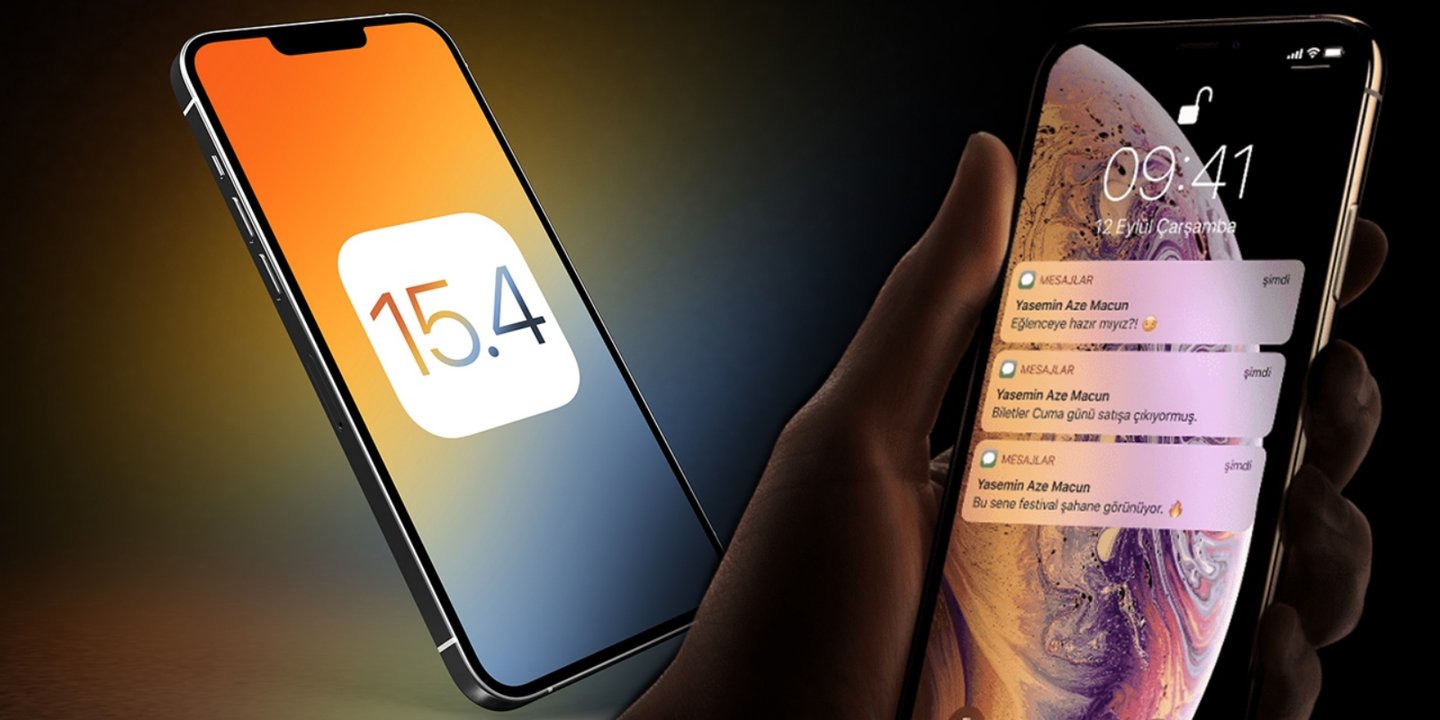 iOS 15.4 beta 1 yayınlandı