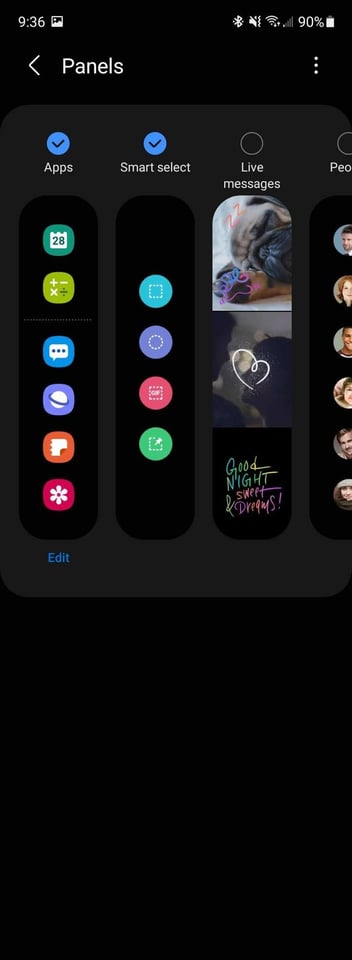 Samsung Galaxy Z Fold 3'te kenar paneli ekranın kenarına nasıl sabitlenir? 67