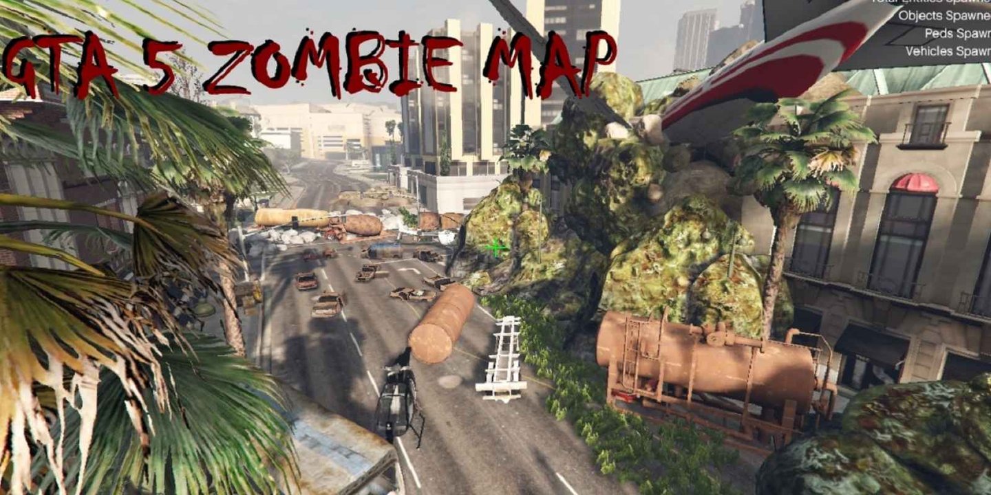 The Walking Dead ve GTA 5'i birleştiren yeni oyun modu! 65 The Walking Dead ve GTA 5'i birleştiren yeni oyun modu!