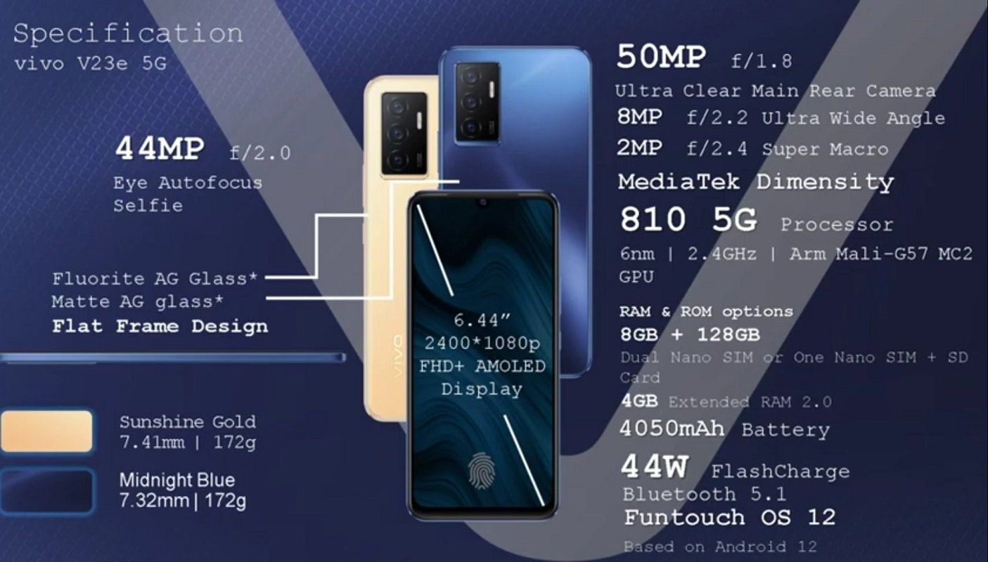 Vivo V23e 5G'nin tanıtımı gerçekleşti 67